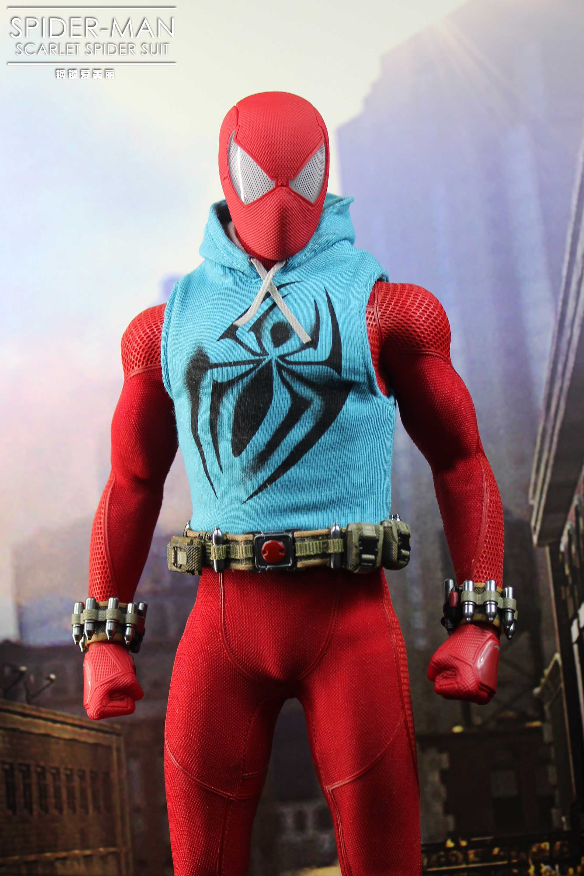 Spider-Man Video Game Masterpiece Scarlet Spider Suit