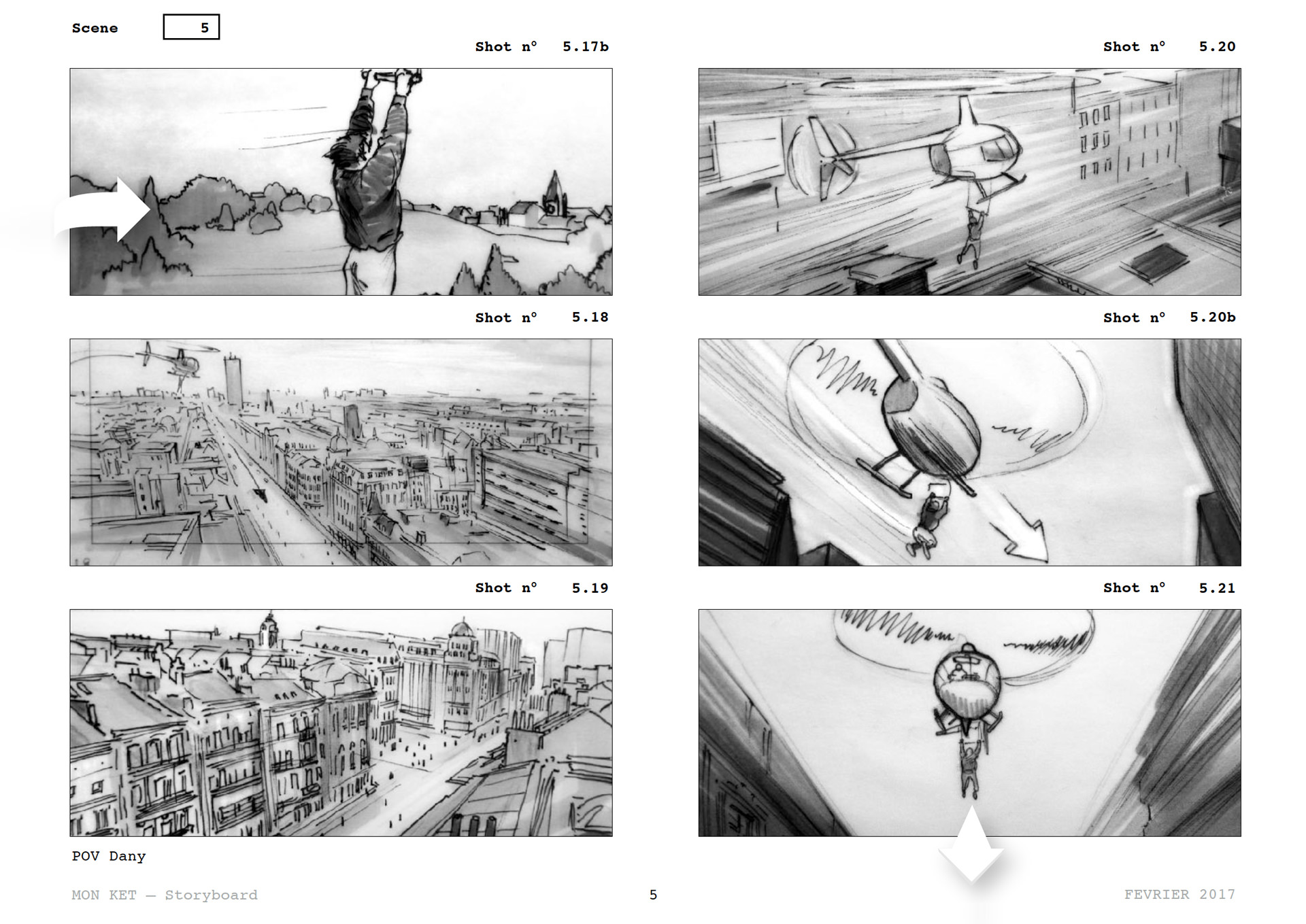 =Mon Ket — Storyboard, scènes d'évasion, page 4