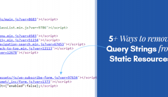 Thumbnail of 5+ Easy Ways to Remove Query Strings from Static Resources