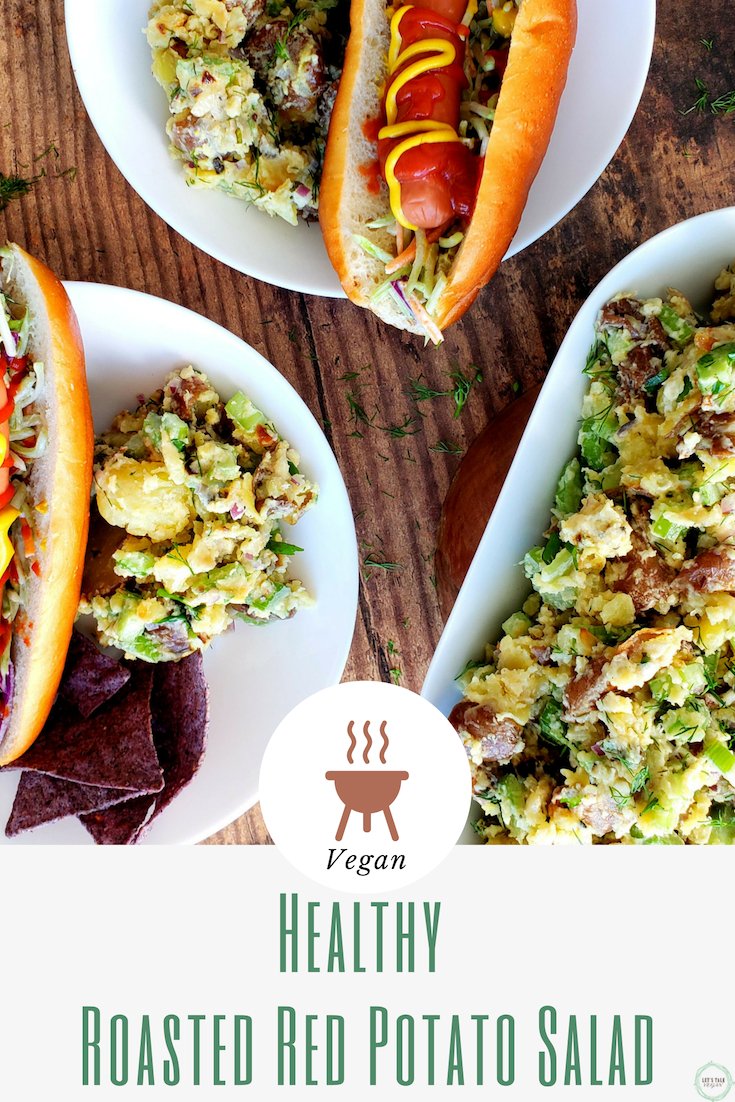 Plant based potato salad