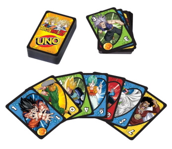 Dragon Ball Z Uno Card Images
