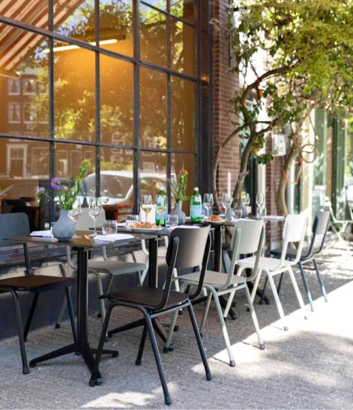 Best amsterdam terrace for summer outdoor dining- Domenica
