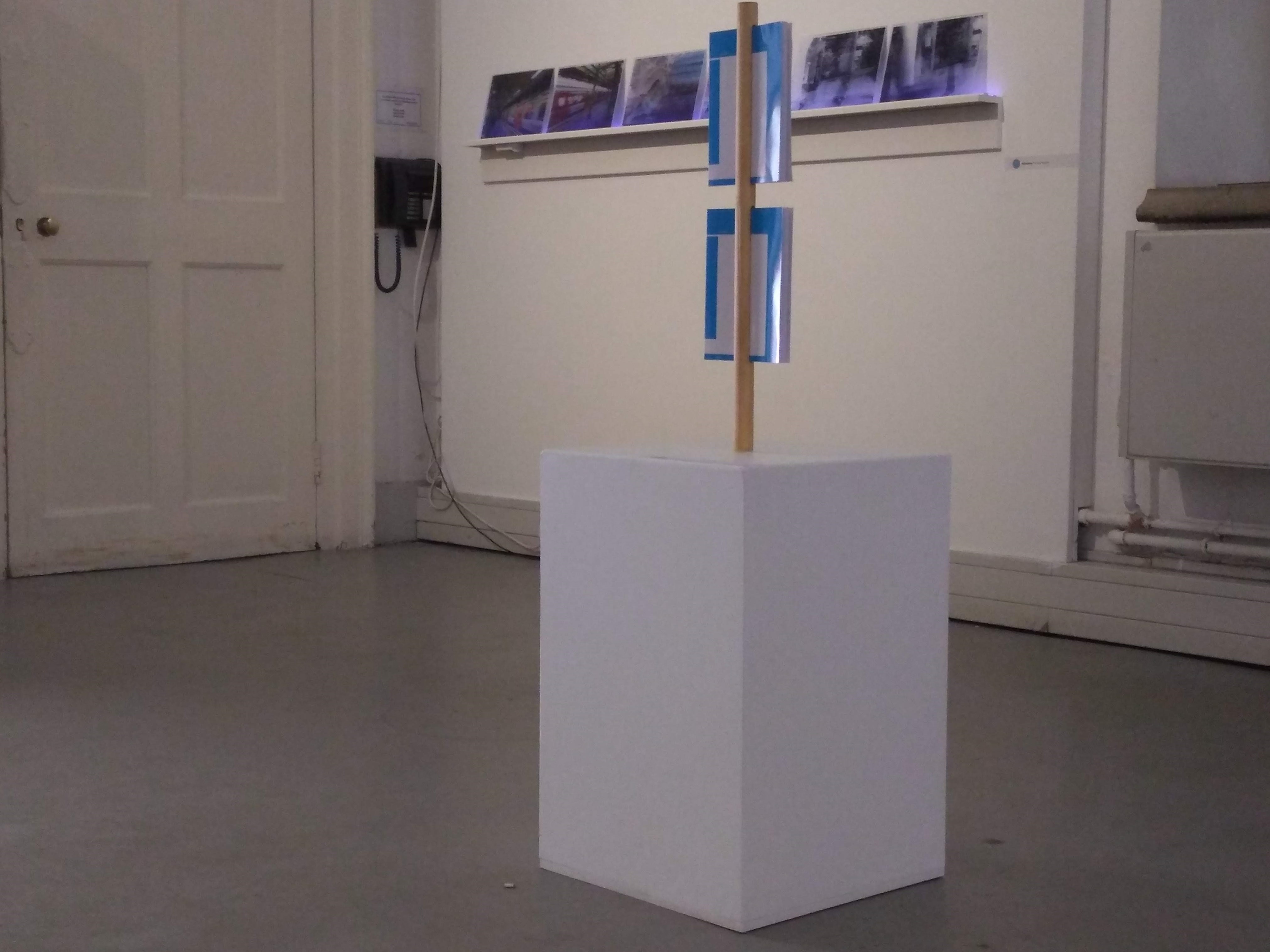 Three Years as installed at the 528 exhibition