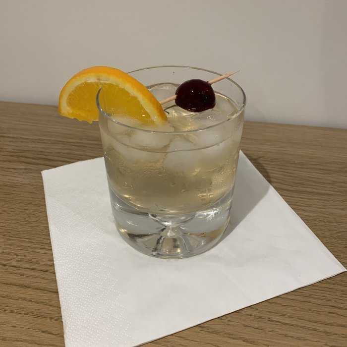 Classic Old-Fashioned Cocktail