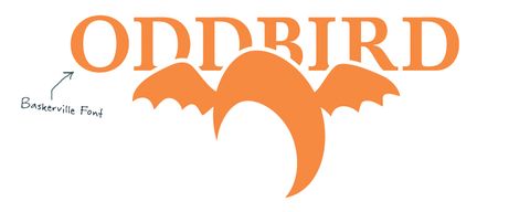 OddBird Logo in Baskerville