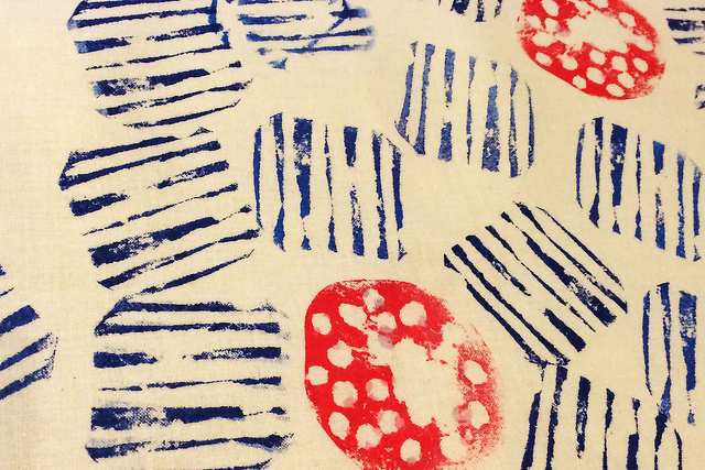 Magic Green - Vegetable Block Printing