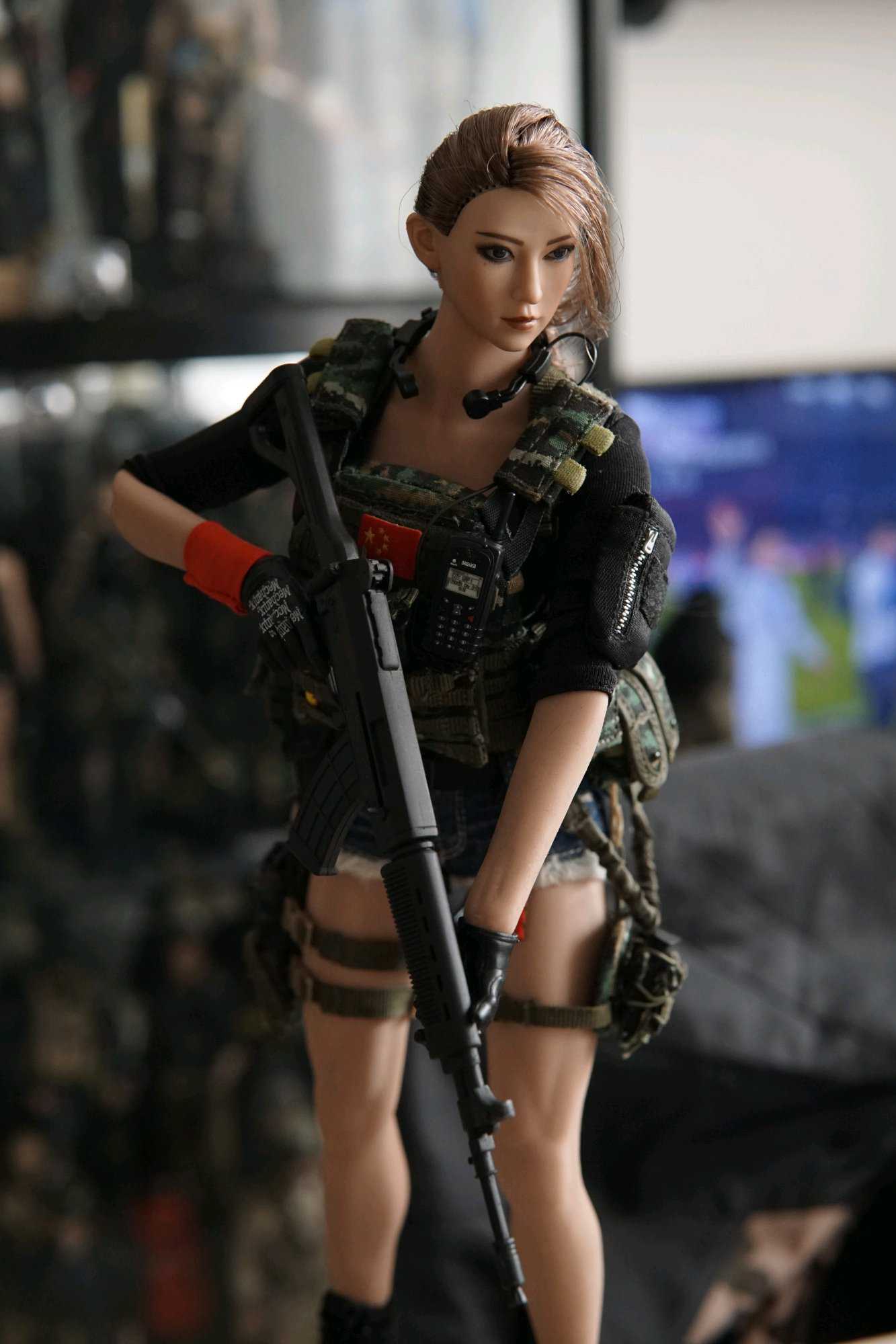 Chinese Female Soldier 1/6 Scale Figure DIY | Figround