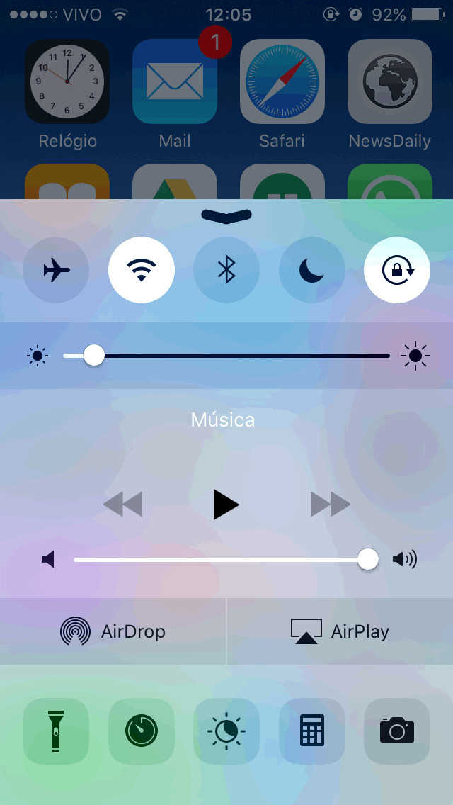 Função AirPlay do Iphone