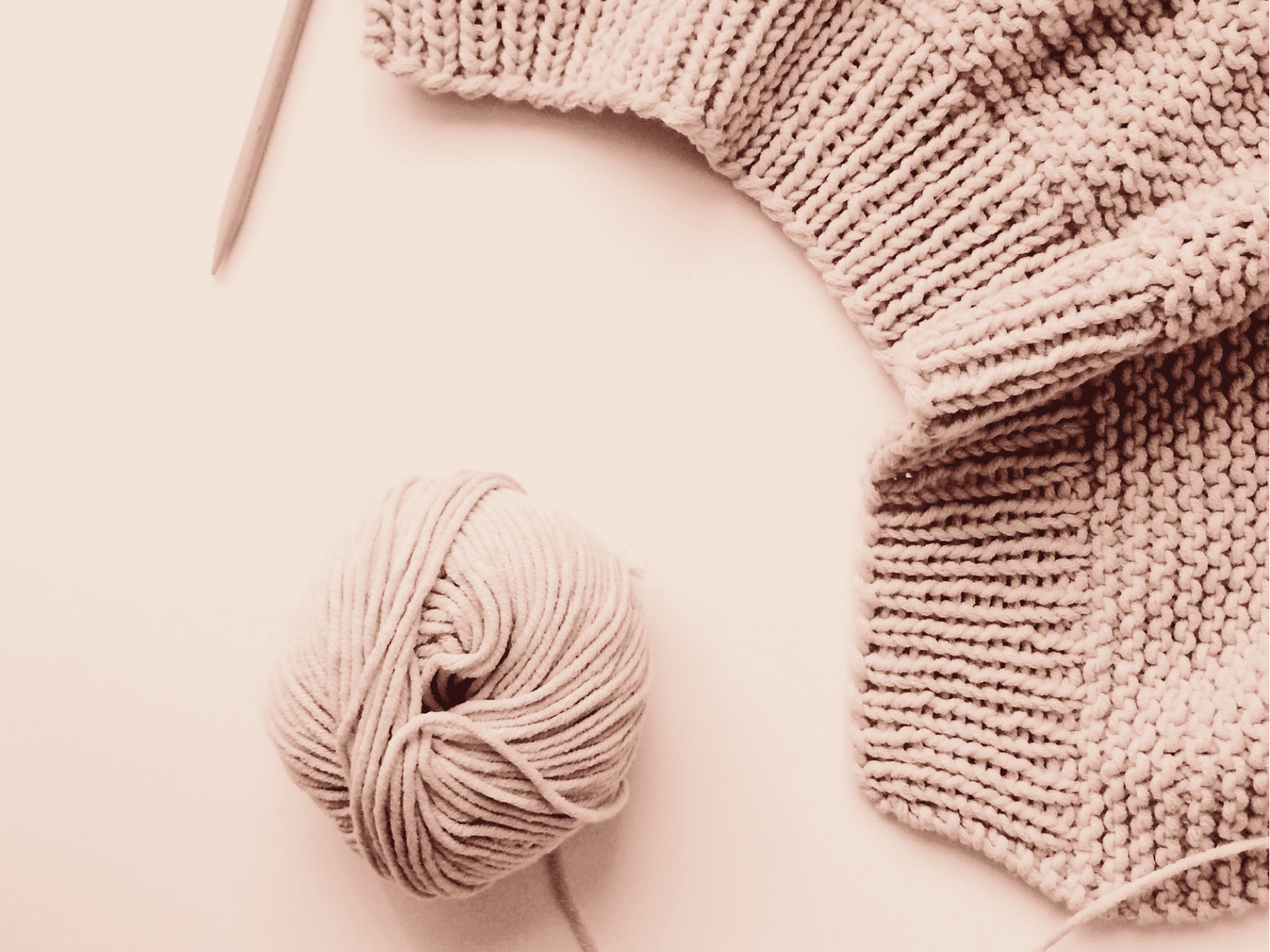 Knitting and Website building are kind of share similar prinicples - Featured image
