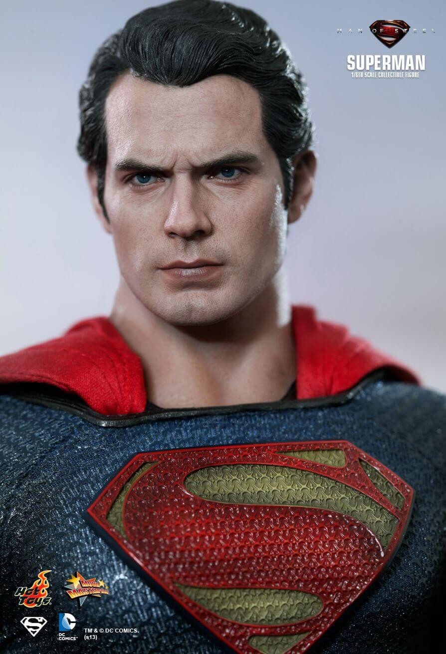 Figurine articulée de collection Superman échelle 1/6 Hot Toys MMS200 Man  of Ste