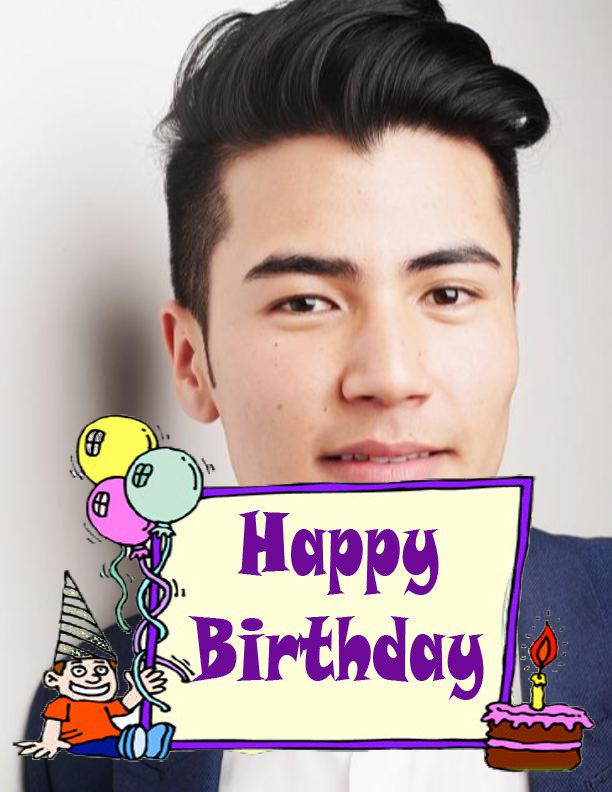 Online Greetings with happy birtday boy party