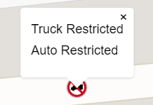 Truck Restrictions Click Control
