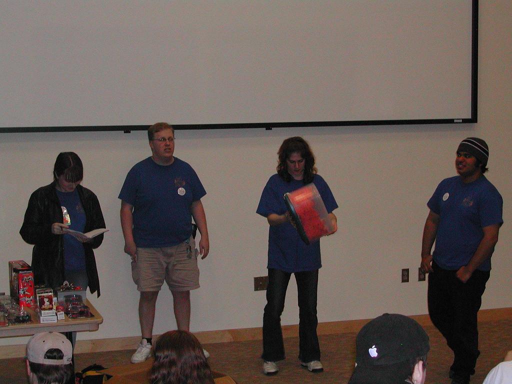 The raffle at Animarathon II.