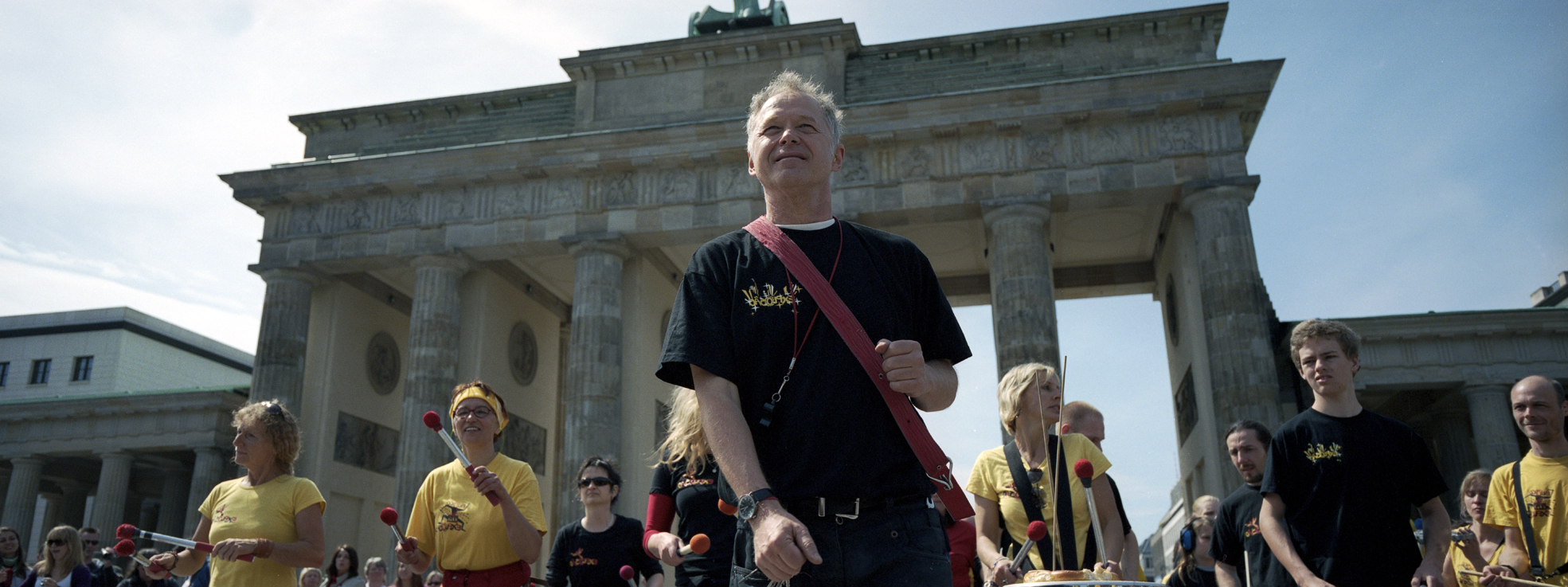 Performance at Brandenburg Gate