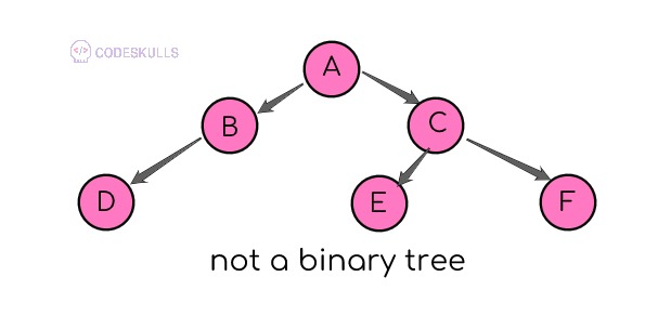 not a binary tree