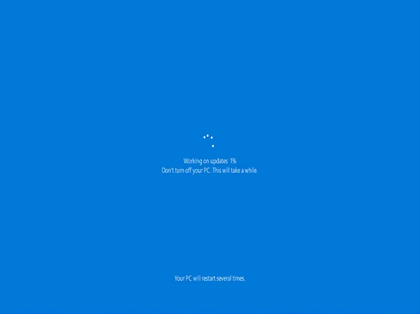 Windows 10 Pre Install Screen