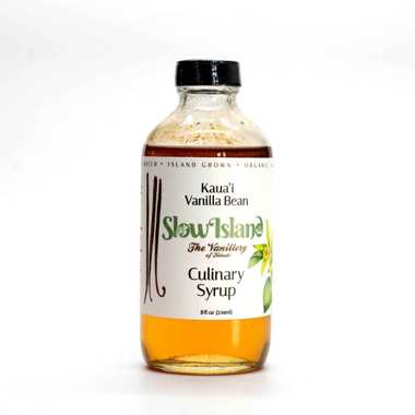 Slow Island | Kauai Vanilla Bean Culinary Syrup
