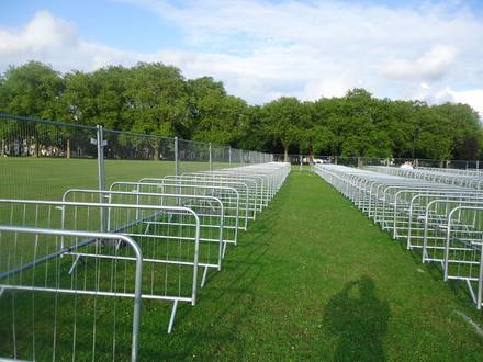 Crowd Control Barriers at the London 2012 Olympics and Para Olympics