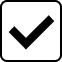 Checkbox icon