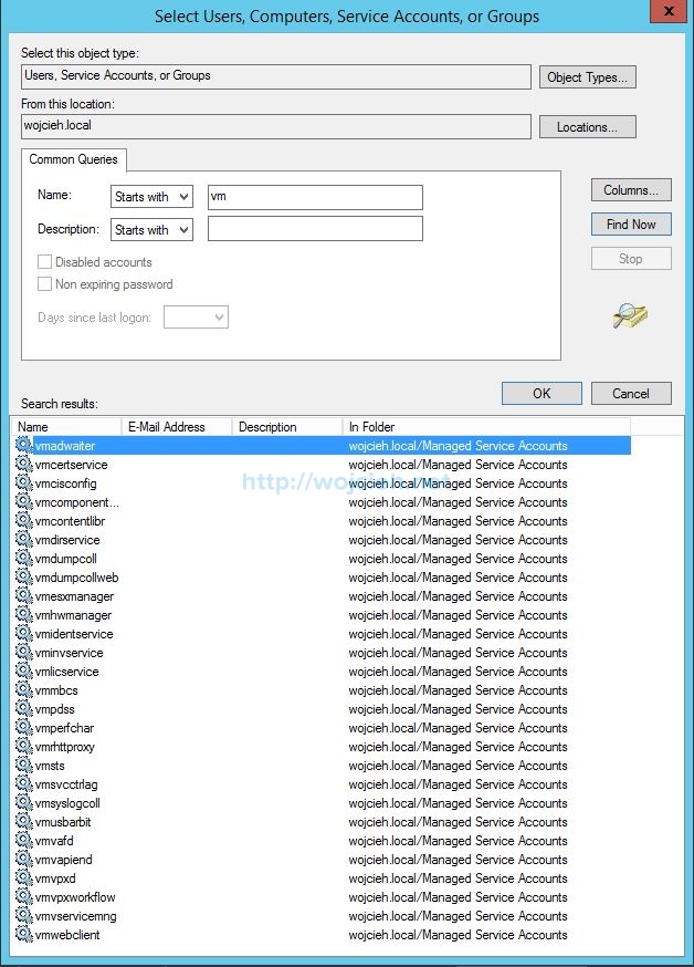 How to use Managed Service Accounts with vCenter Server - 3