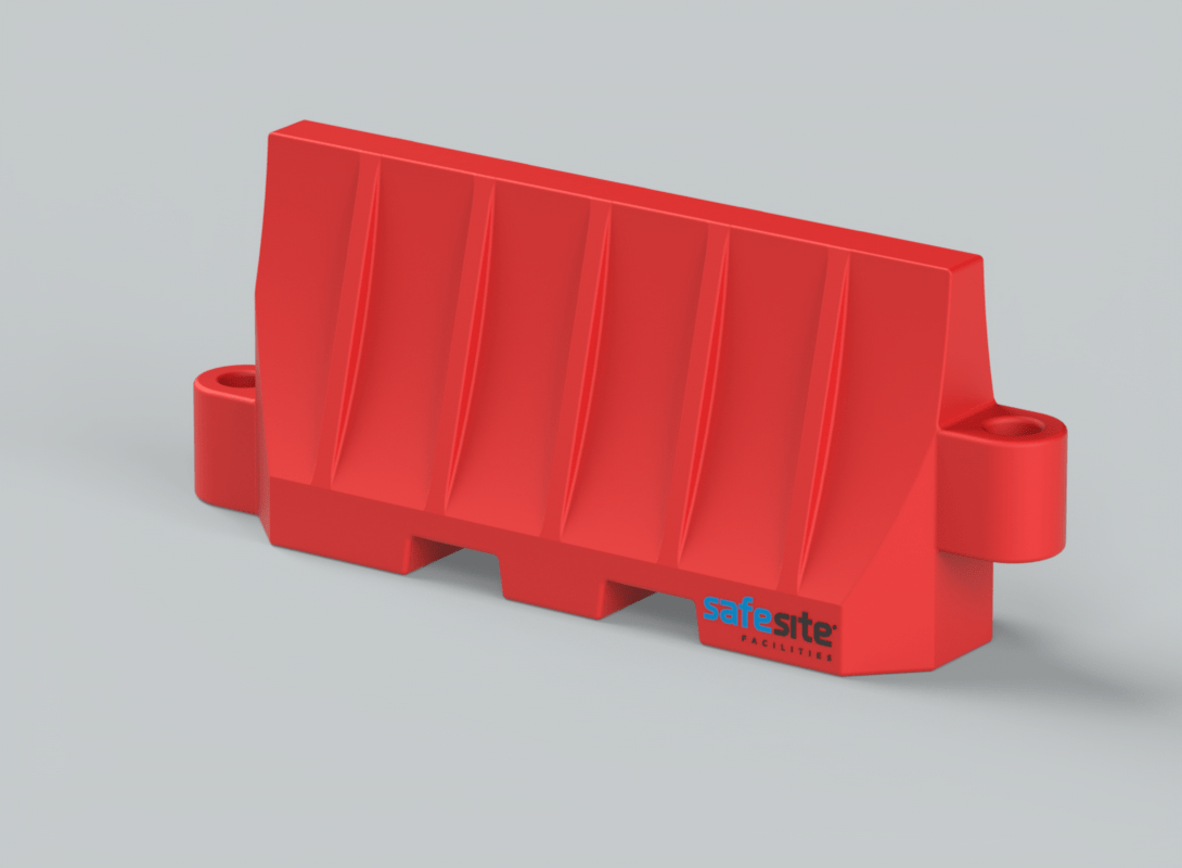 Site-Wall Barrier Red