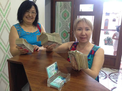 Da wird gerade eine Übernachtung bezahlt