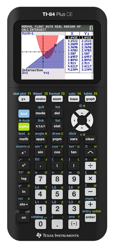 TI-84 Plus CE Graphing Calculator