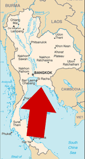 Where Is Koh Samet on a map
