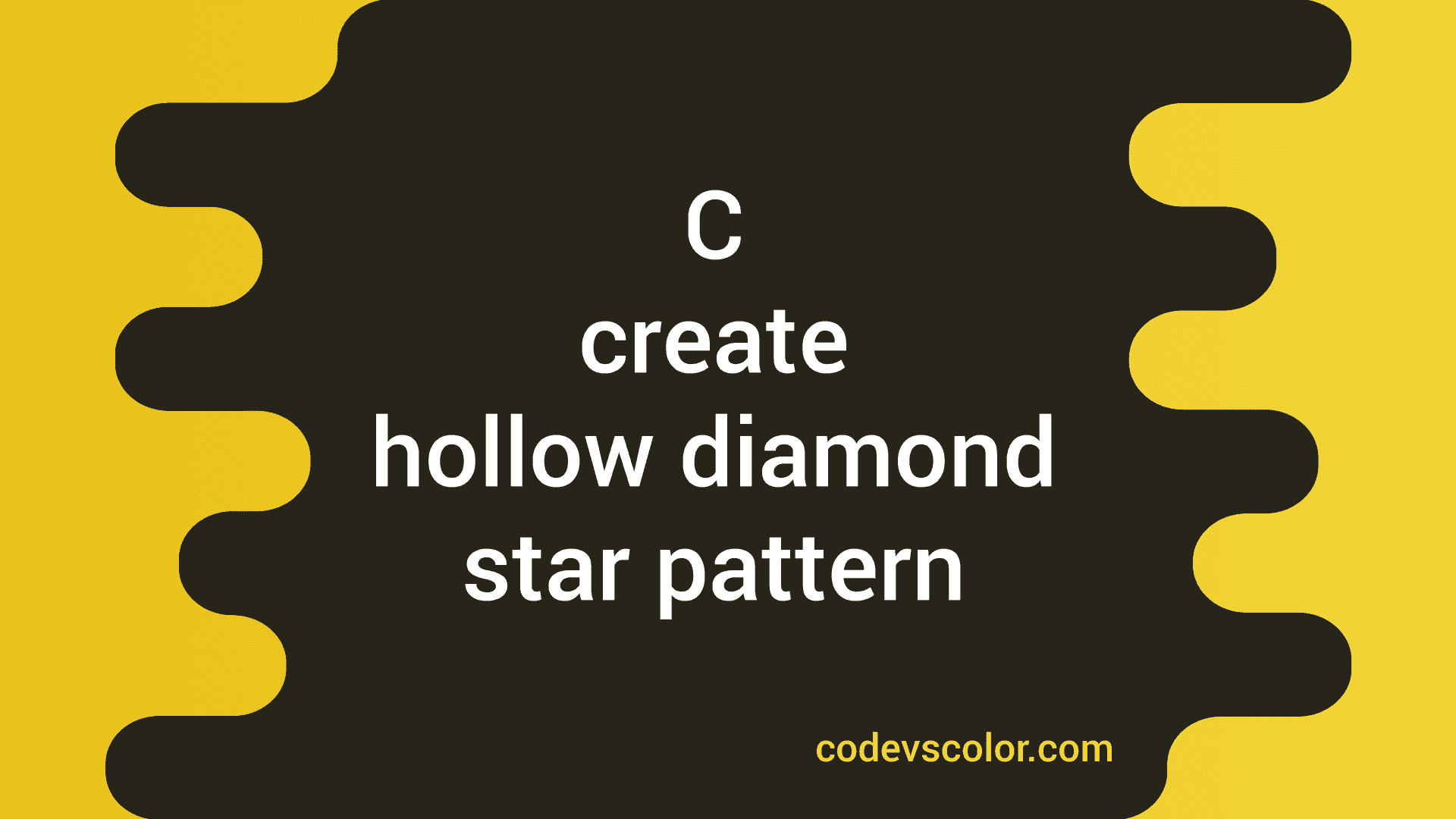 how-to-create-a-hollow-diamond-star-pattern-in-c-codevscolor