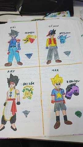 Desenho do início quando estava aprendendo a desenhar.