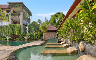 The Grand Bali features multiple different pools.