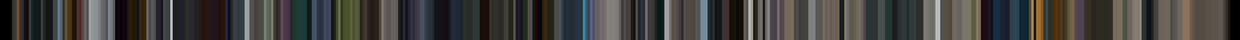 A barcode of colors from the vid I Was Just a Kid