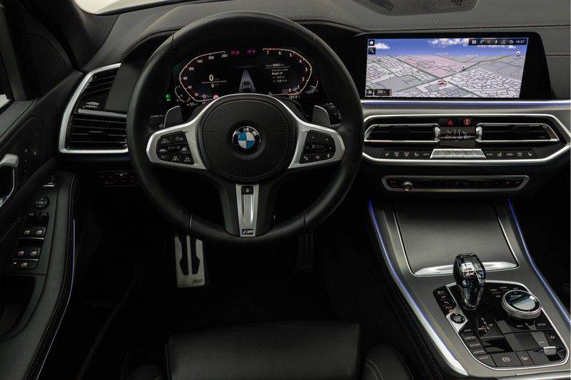 BMW X5 M40i xDrive 340pk Panoramadak VirtualCockpit ShadowLine Sportleder+Memory Head-Up Hifi Luchtvering ACC Laserlicht AmbientLight Keyless Sportuitlaat 22” 360Camera ParkAssist Pdc afbeelding 2