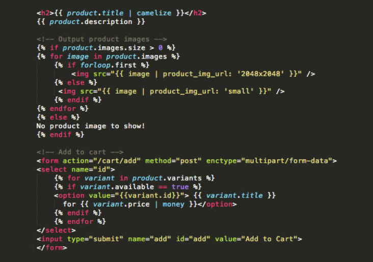 Shopify Code