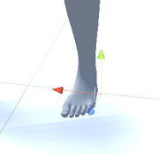 UnityのAnimation Riggingで良い感じの足のコントローラを作成する | 測度ゼロの抹茶チョコ