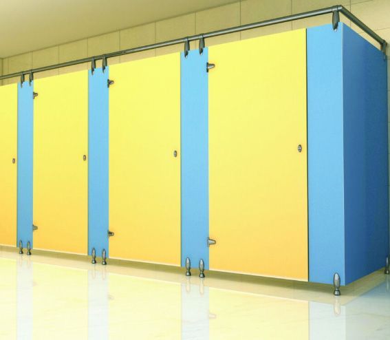 Toilet and Washroom Cubicles Shower Partition Panels India