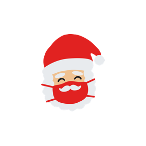 Christmass - Santa Mask