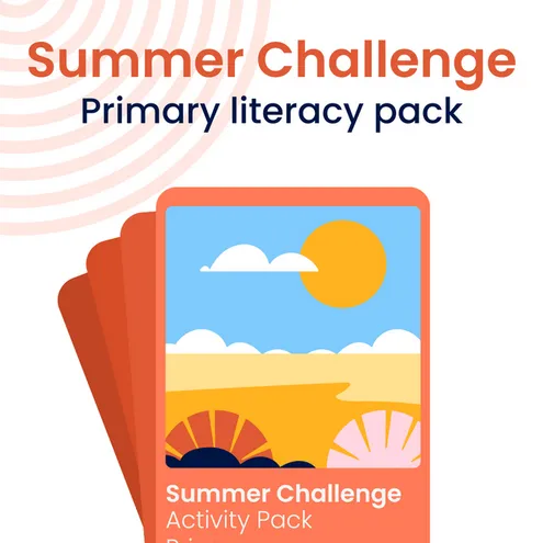 Thumbnail for the Summer Challenge literacy activity pack (primary)