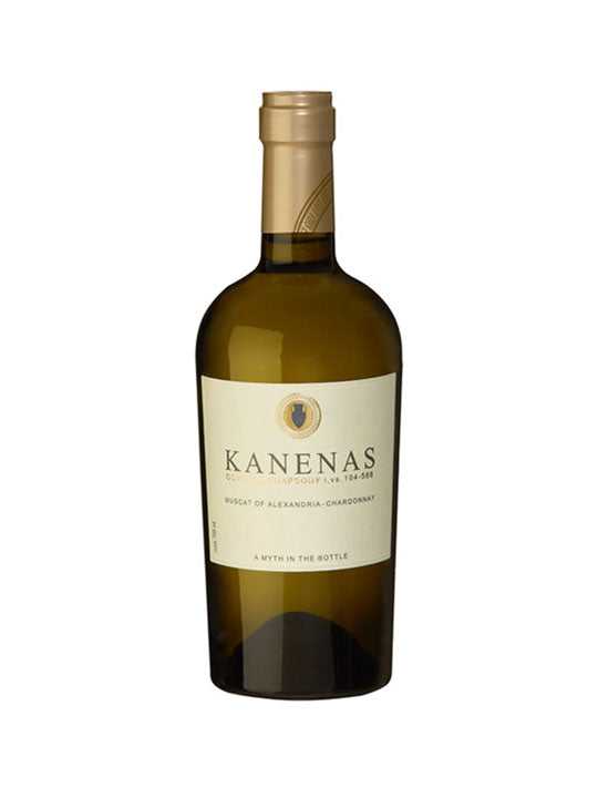 Vino greco bianco Kanenas Tsantali, Greek white wine Kanenas Tsantali, Epicerie-Grecque-Produits-Grecs-Vin grec blanc Kanenas Tsantali