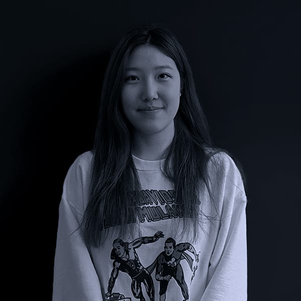 Black and white photo of Mojo Lina Lim