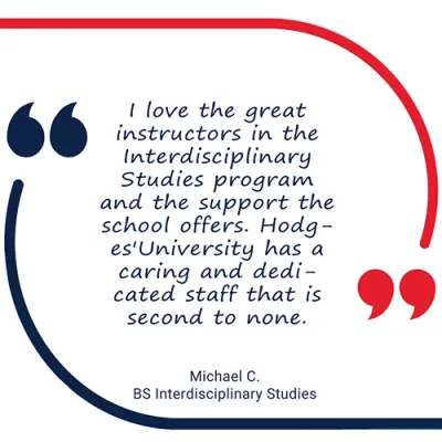 Quote from Barbara K. Ramos an Interdisciplinary Studies Graduate