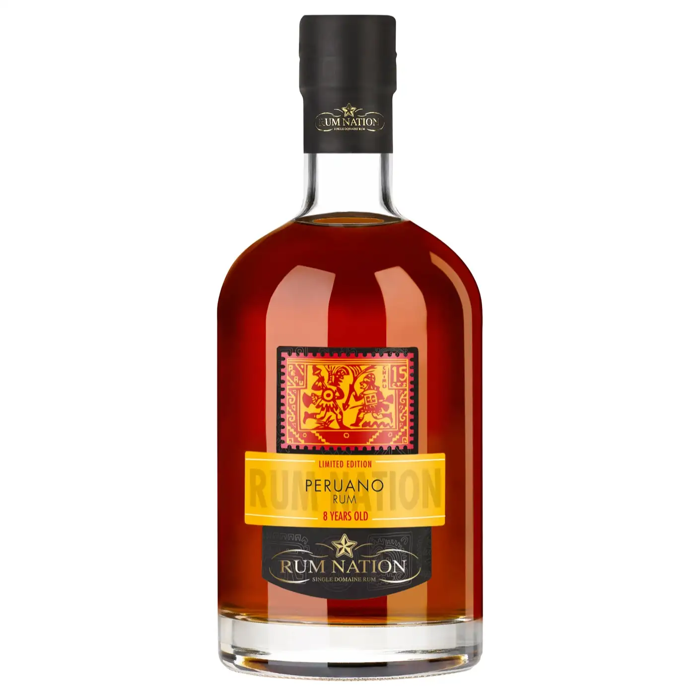 Image of the front of the bottle of the rum Peruano Limited Edition 2015
