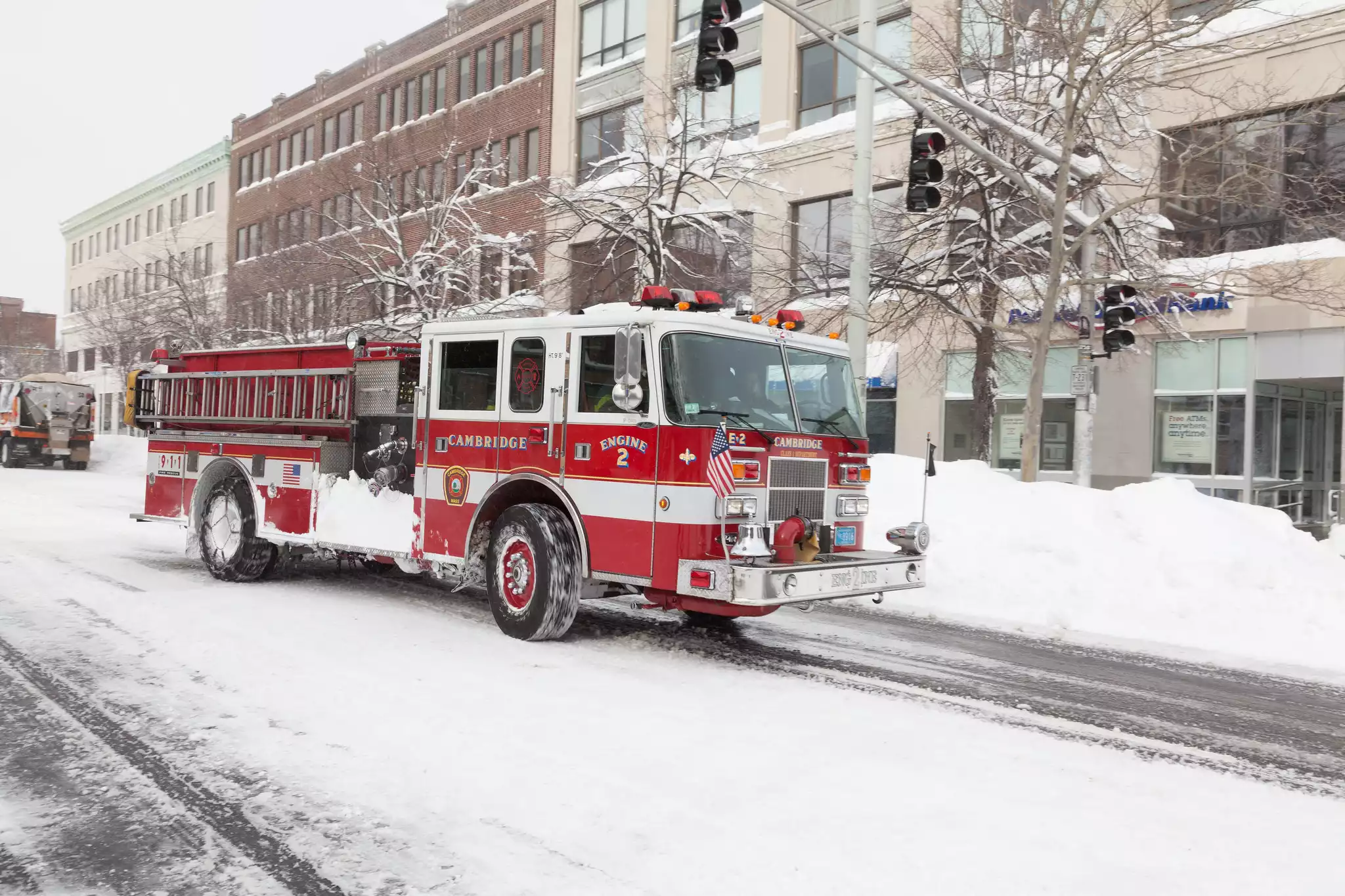 Cambridge Fire-Rescue Truck