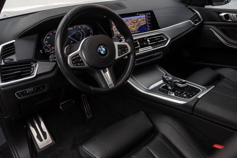 BMW X5 M50i xDrive 530pk Panoramadak VirtualCockpit ShadowLine Sportleder+Memory Head-Up Hifi AmbientLight Sportuitlaat Camera ParkAssist Pdc afbeelding 18