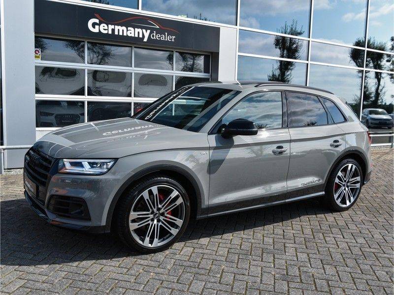 Audi SQ5 3.0TFSI 354pk Quattro Black Optic Lucht HUD Standk B&O Pano Ruitleder Tr.Haak ACC VOL! afbeelding 12