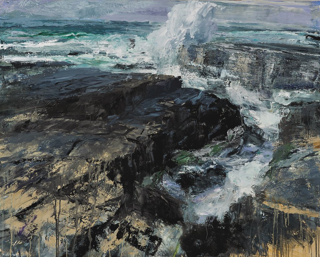 Ocean Memory II - Oil on Canvas