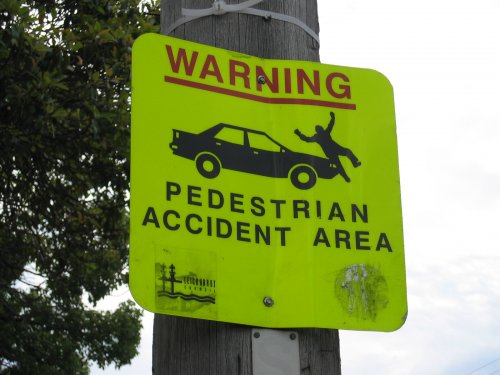 Pedestrian Accident Area