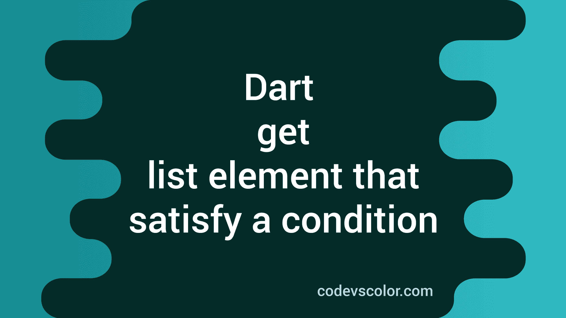 Get the only single element that satisfy a condition in dart list