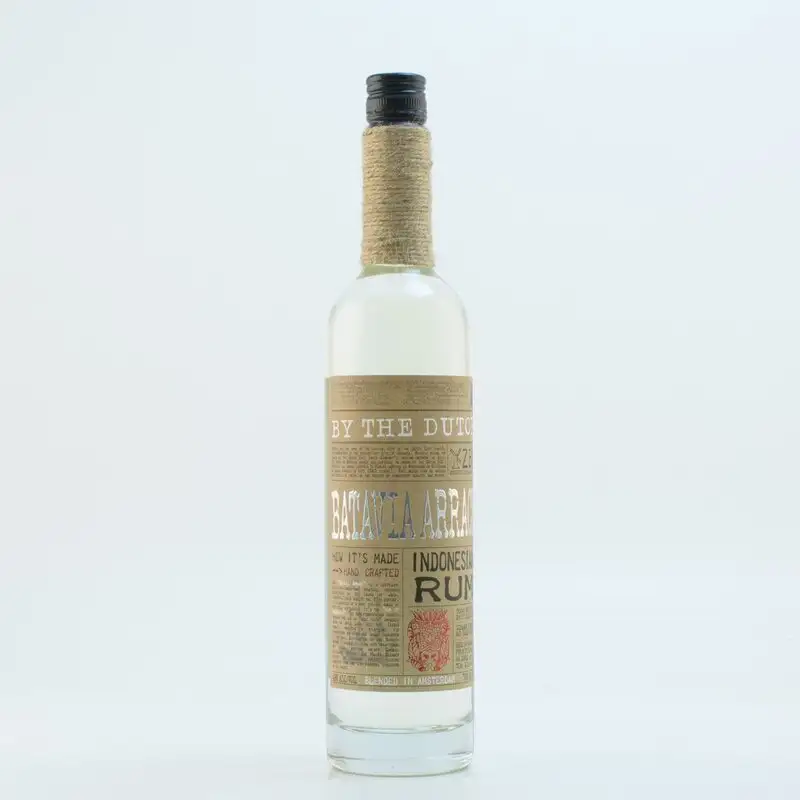 Image of the front of the bottle of the rum Batavia Arrack White