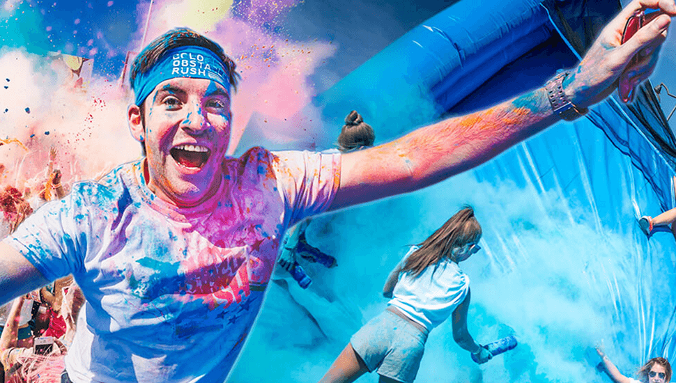 Delta i Color Obstacle Rush 2018 - årets färggladaste lopp!